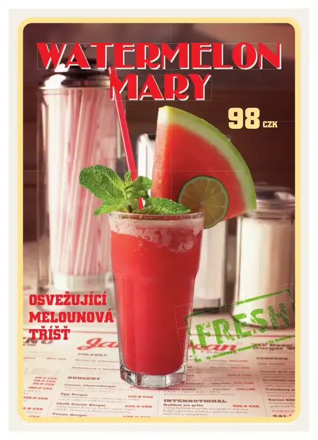 Watermelon Mary: Osvěžující melounová tříšť