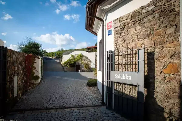 Vstup do vinařství Salabka