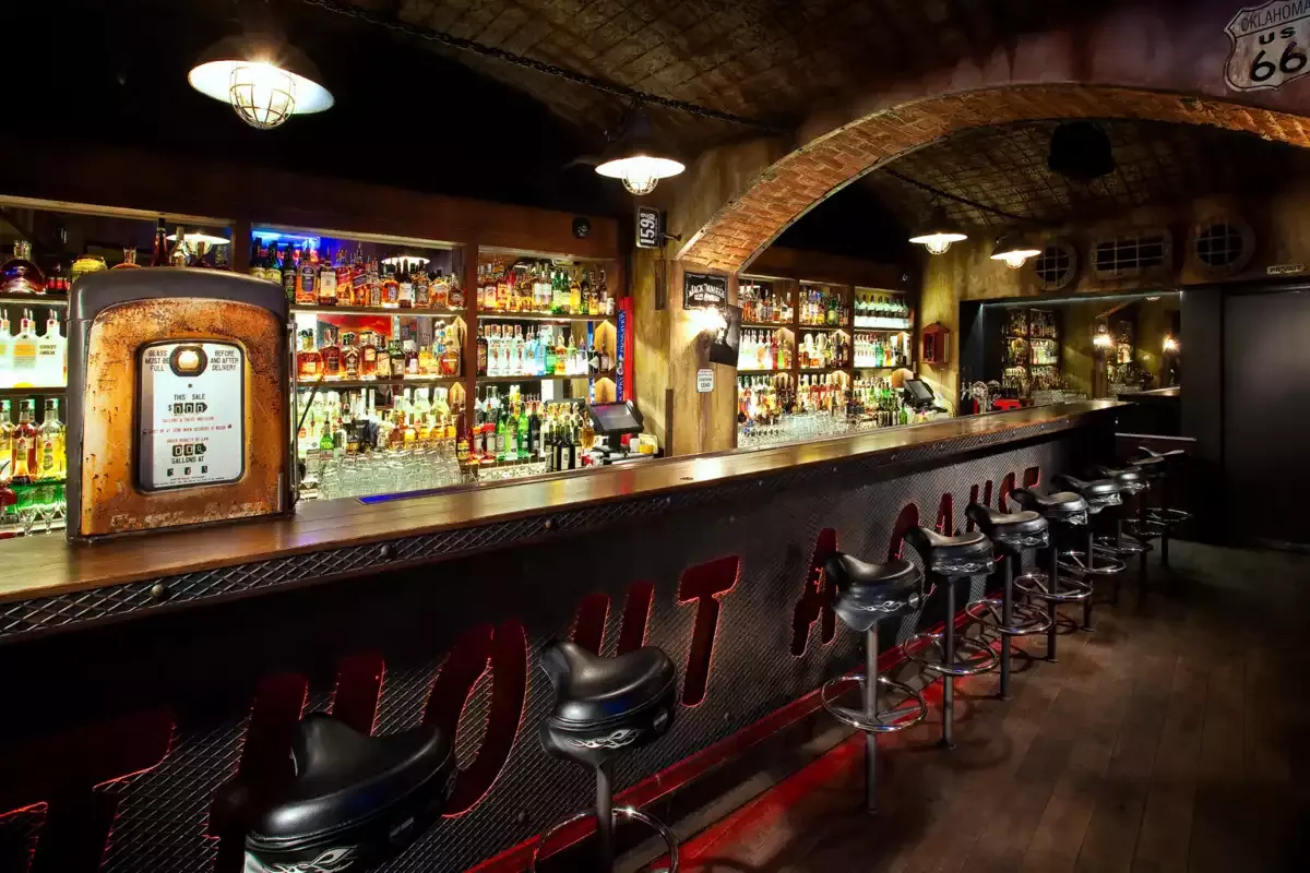 The Rebel Without a Cause lower bar