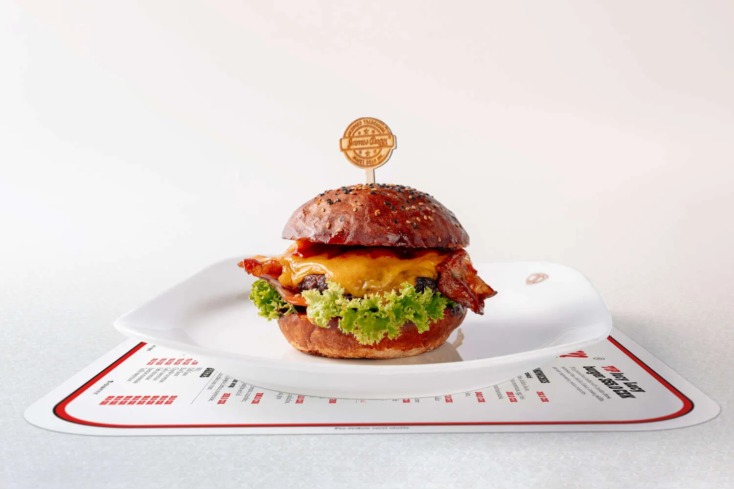 Bacon Cheddar burger