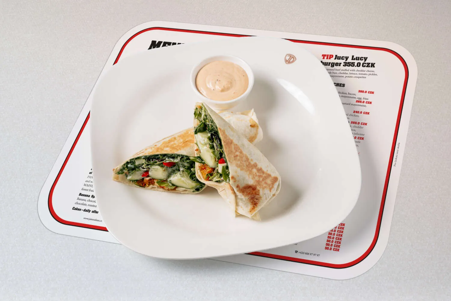 Kuřecí Jalapeños Wrap