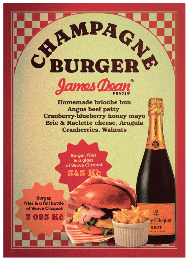 Champagne Burger EN